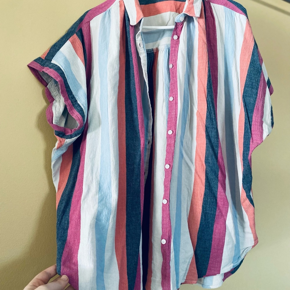 Women’s XXL striped blouse